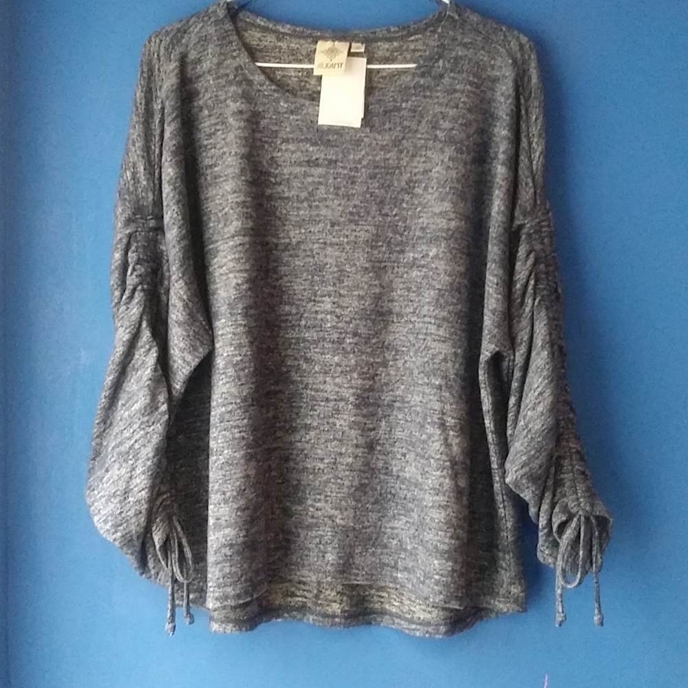 Alkamy Grey/Navy blue Sweater